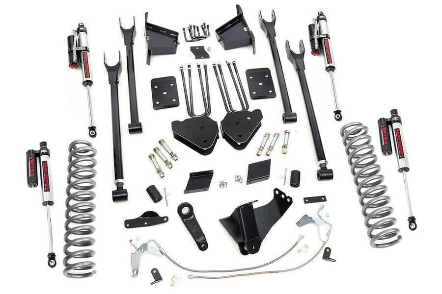 4-Link Rough Country 6" Lift Kit for 2011-2014 Ford Super Duty 4WD -56550