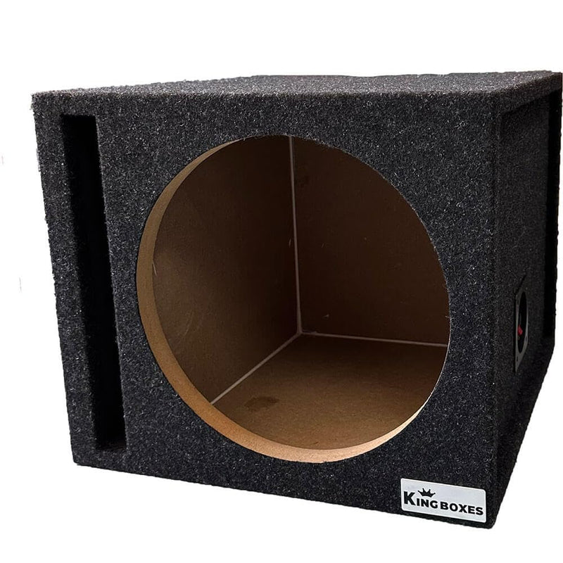 Universal Carpeted King Boxes Subwoofer Box, 12" Single Ported, S12V - Open Box