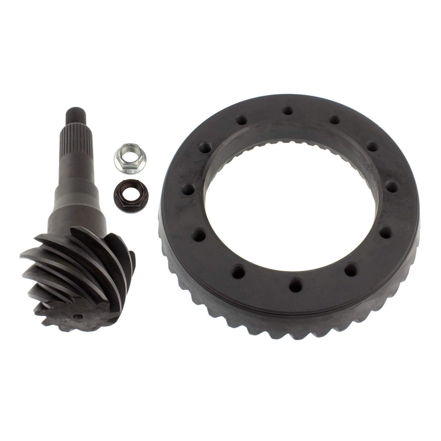 Differential Ring & Pinion EXCEL F975456, For Ford 9.75", Gear Ratio 4.56, 12-Bolt, 31 Spline, 9 Pinion & 41 Ring Tooth-Fits Ford F-150, Expedition, E-Series, Lincoln, USA Standard ZG F9.75-456.