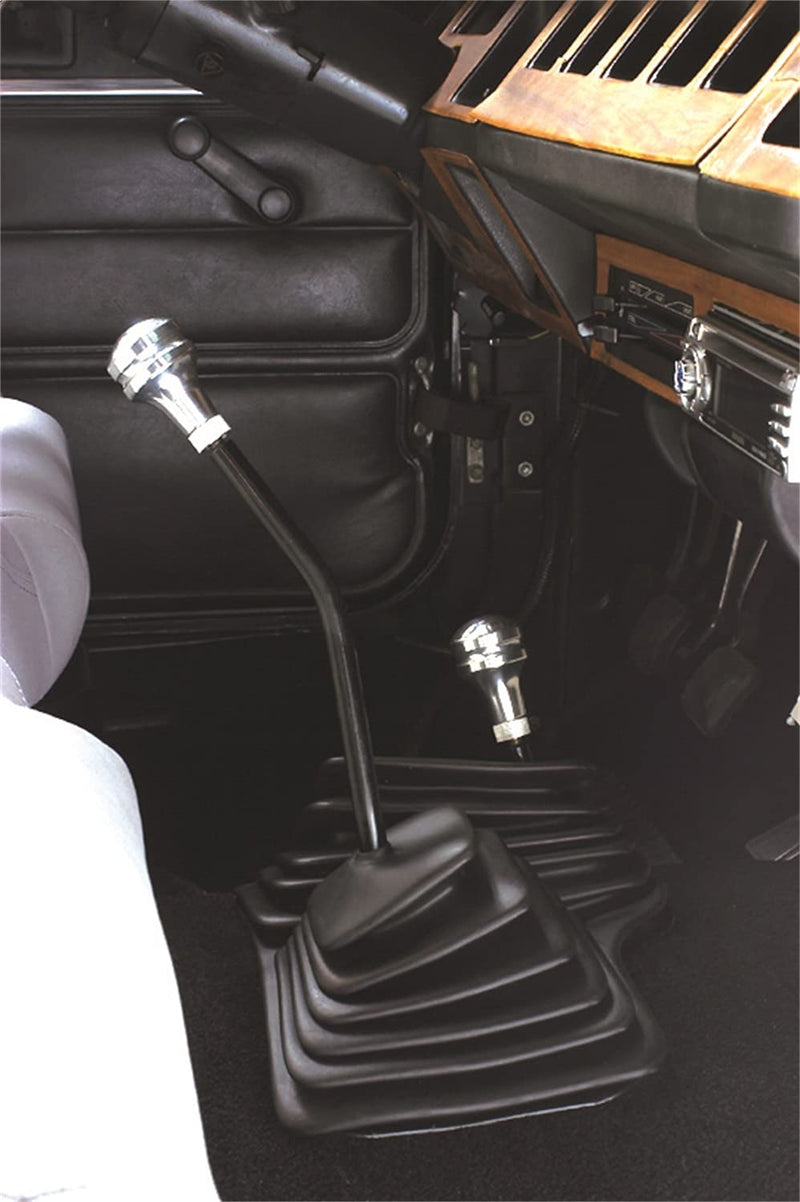 Polished Rampage Products Billet Shift Knob for Jeep Wrangler YJ | 5-Speed Shift Pattern, Billet Aluminum, Polished | 46006 | Fits 1987-1995 Jeep Wrangler YJ