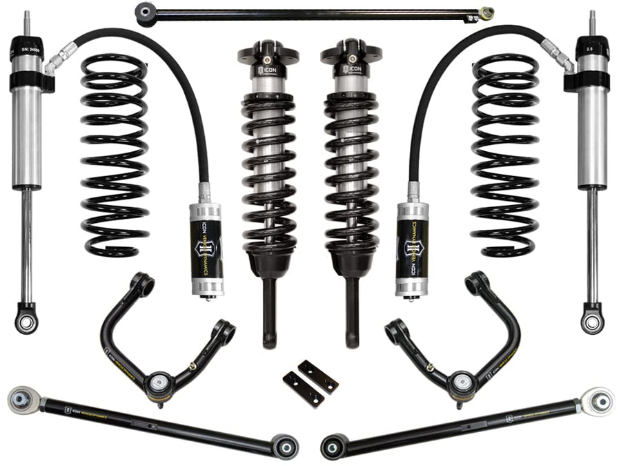 0-3.5" Lift, ICON Stage 4 Suspension System, Tubular UCA, Compatible with 2010-Up Lexus GX460, K53184T