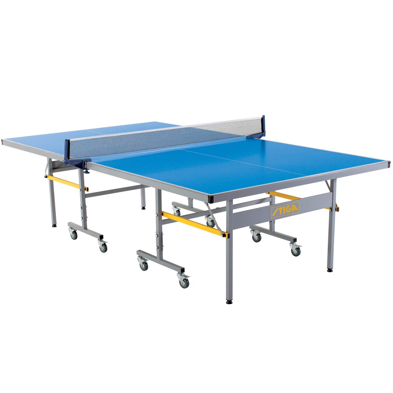 STIGA Professional XTR Outdoor Ping Pong Tables – All Weather Aluminum Waterproof Outdoor or Indoor Design with Net & Post - 10 Minute Easy Assembly Ping Pong Table with Compact Storage