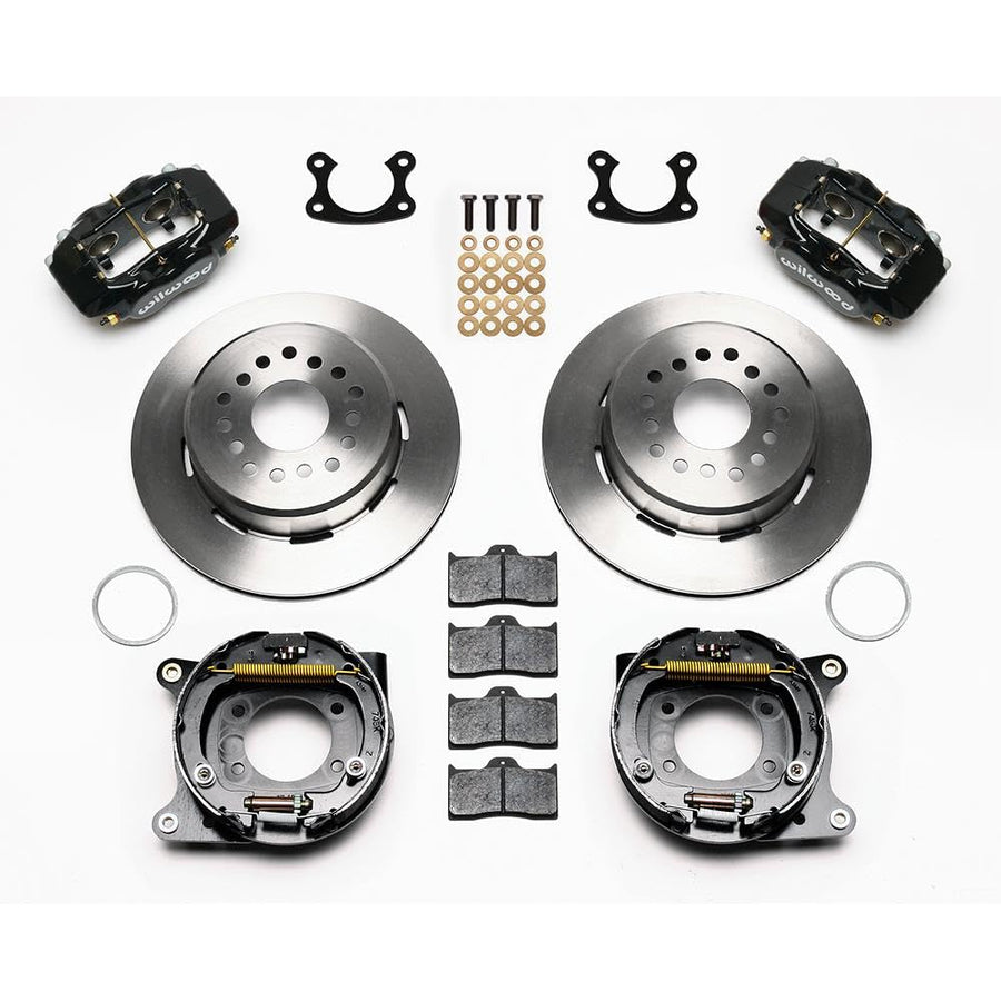Pro-Series Wilwood Park Brake Kit for Small Ford with 2.50" Offset