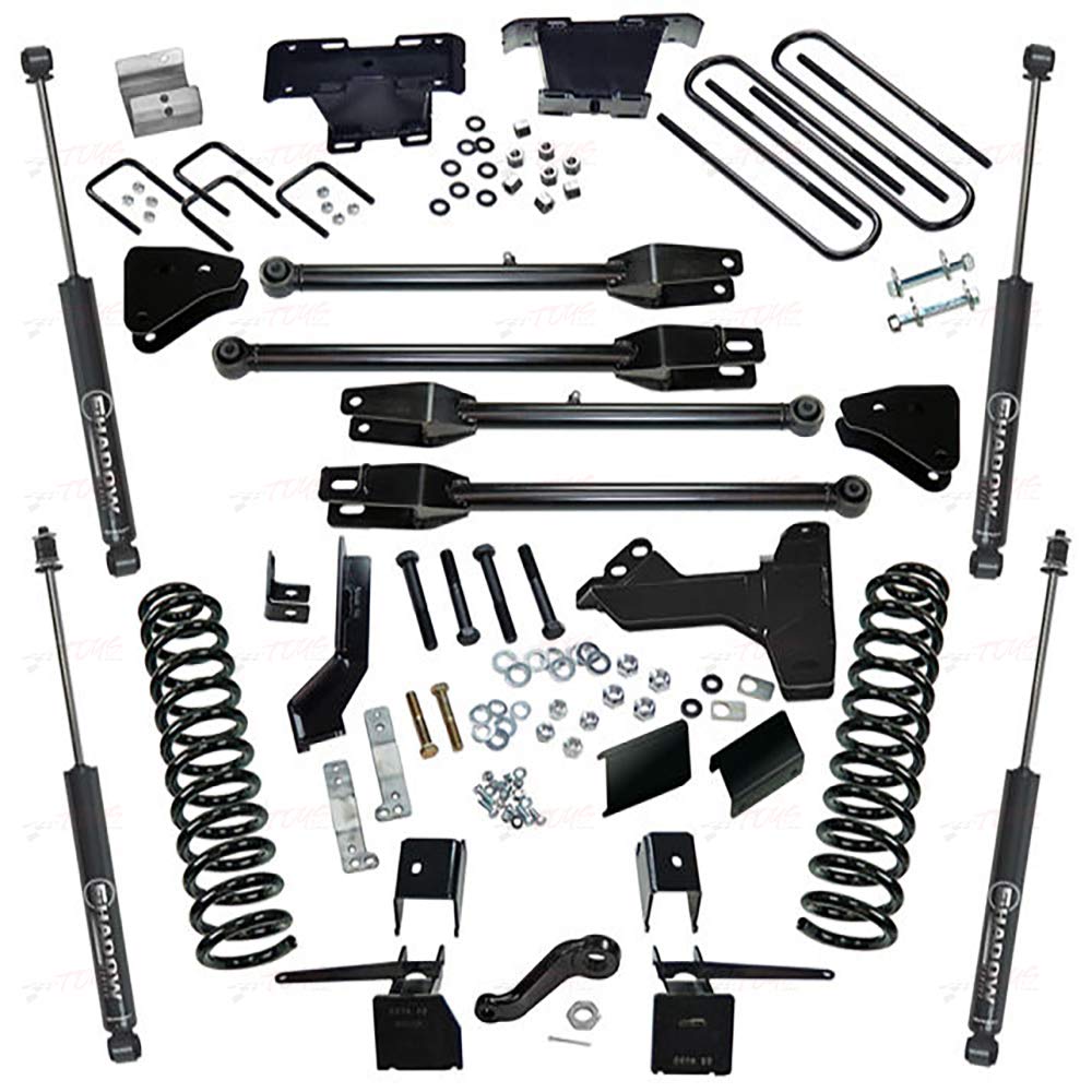 Front And Rear SUPERLIFT Shock Absorbers Lift Kit Component Box