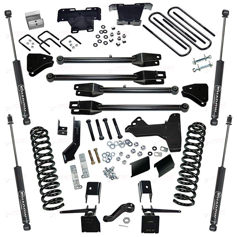 Front And Rear SUPERLIFT Shock Absorbers Lift Kit Component Box