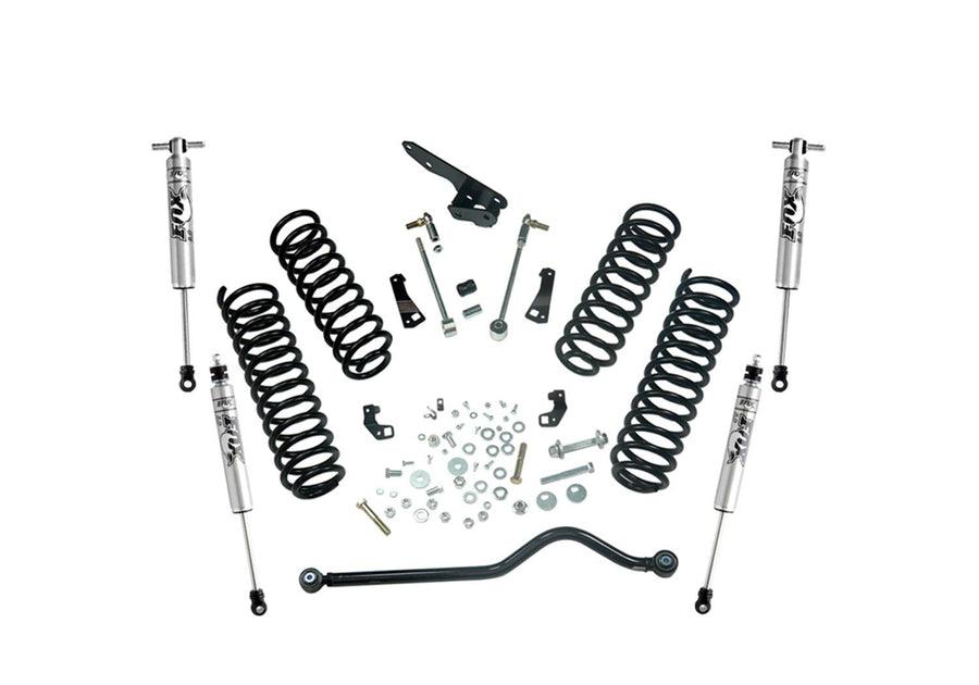 SUPERLIFT SUSPENSION RealTruck 4" Lift Kit for Jeep Wrangler JK | Complete Lift Kit with Front & Rear Fox 2.0 Series Shocks | K941F | Fits 2007-2018 Jeep Wrangler JKU 4-Door