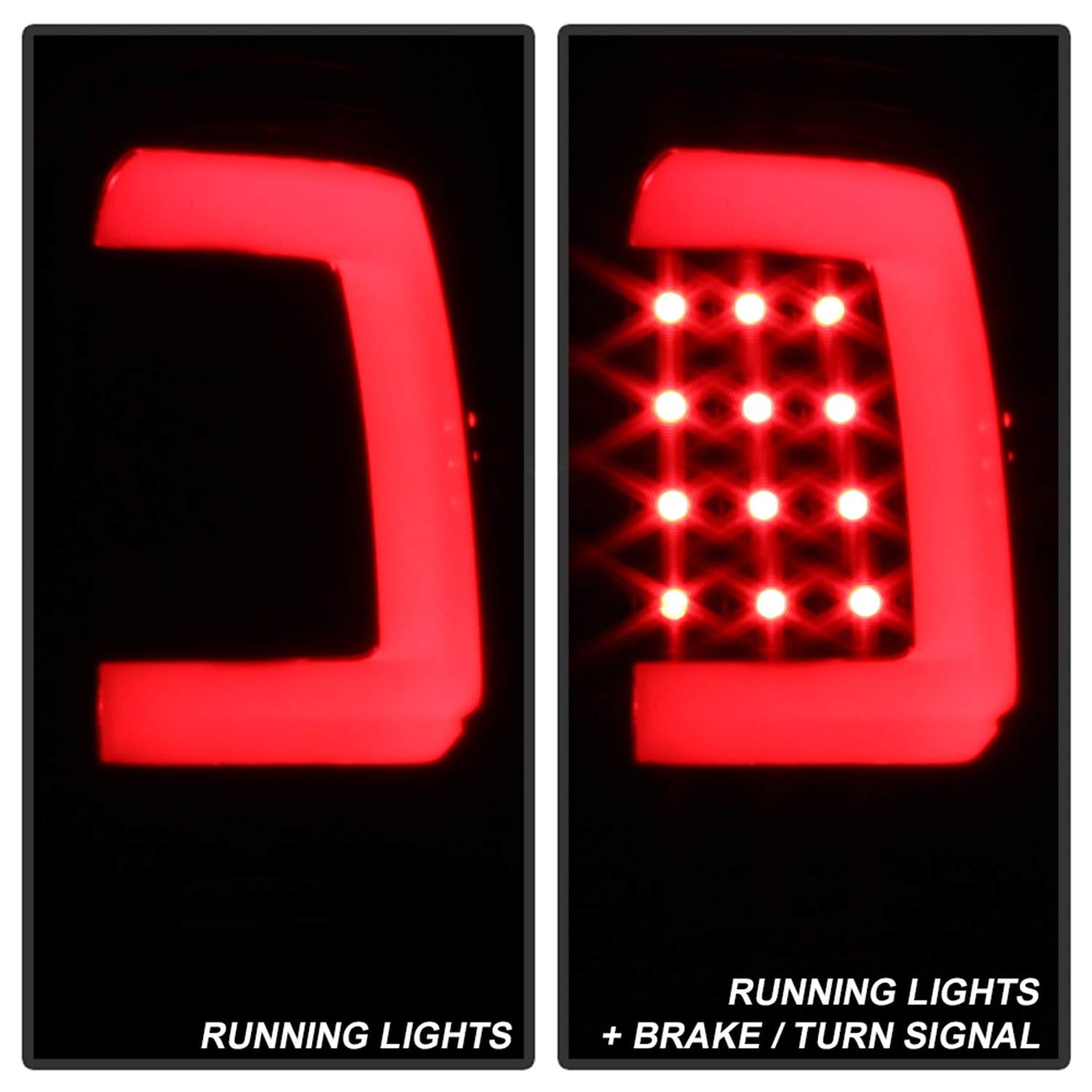 Tail Light Xtune ALT-ON-DRAM94V3-LBLED-BSM, 1 Pack