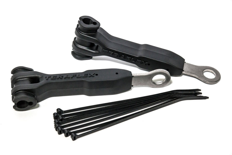 JK TeraFlex 1101255 Front Brake Line Anchor, 1 Pack