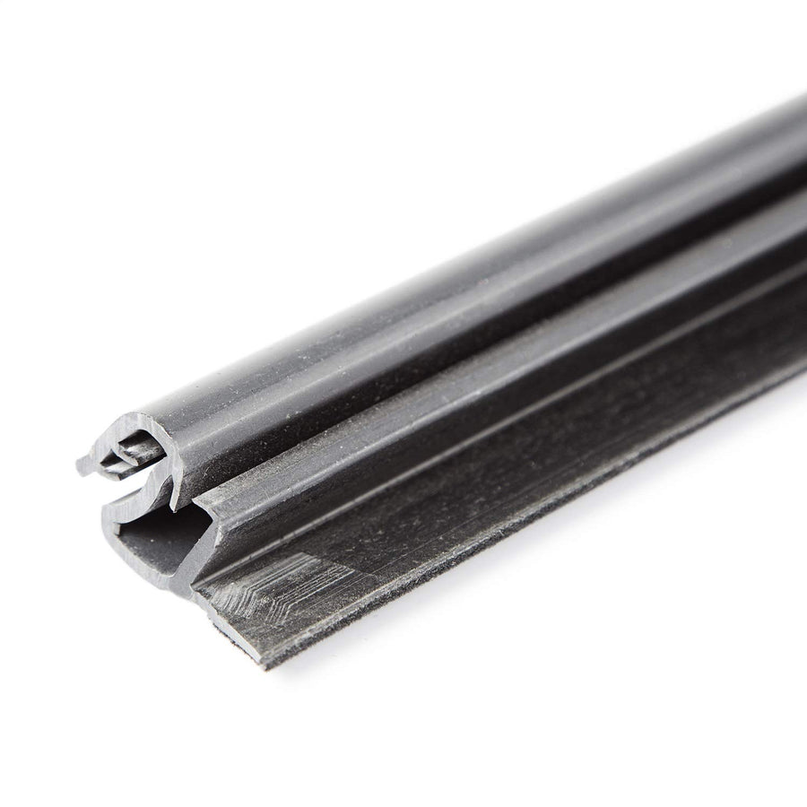 12303.27 | Omix | Front, Inner Door Glass Seal | OE Reference: 55395715AB | Fits 2007-2018 Jeep Wrangler JK