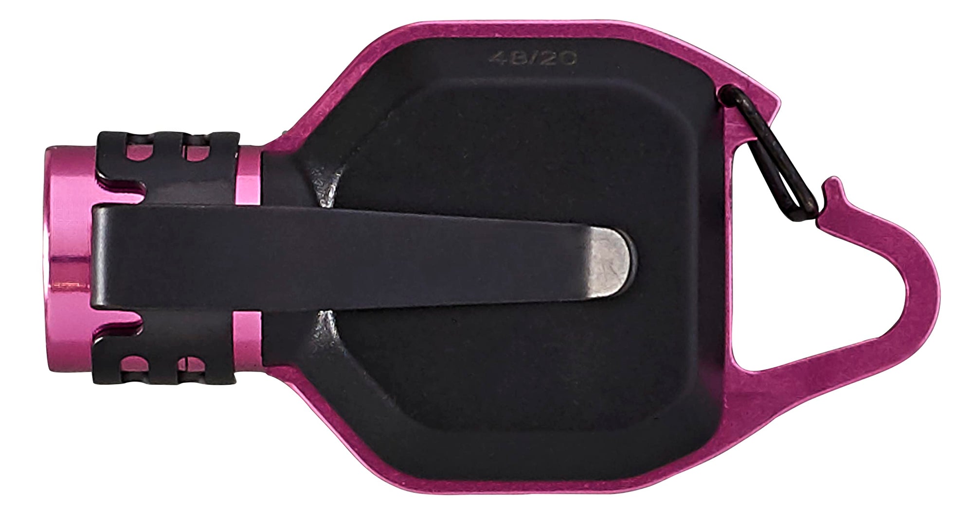 Pocket Mate Streamlight 73303 325-Lumen Keychain/Clip-on USB Rechargeable Flashlight, Pink