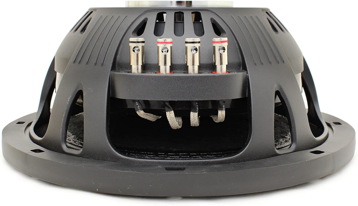 Sundown Audio 10” SML-10 D4 Shallow Mount Subwoofer – 600W RMS/1200W Peak, Dual 4 Ohm, 2.5" Aluminum VC, 14mm Xmax, Ultra-Slim Car Sub for Tight Spaces