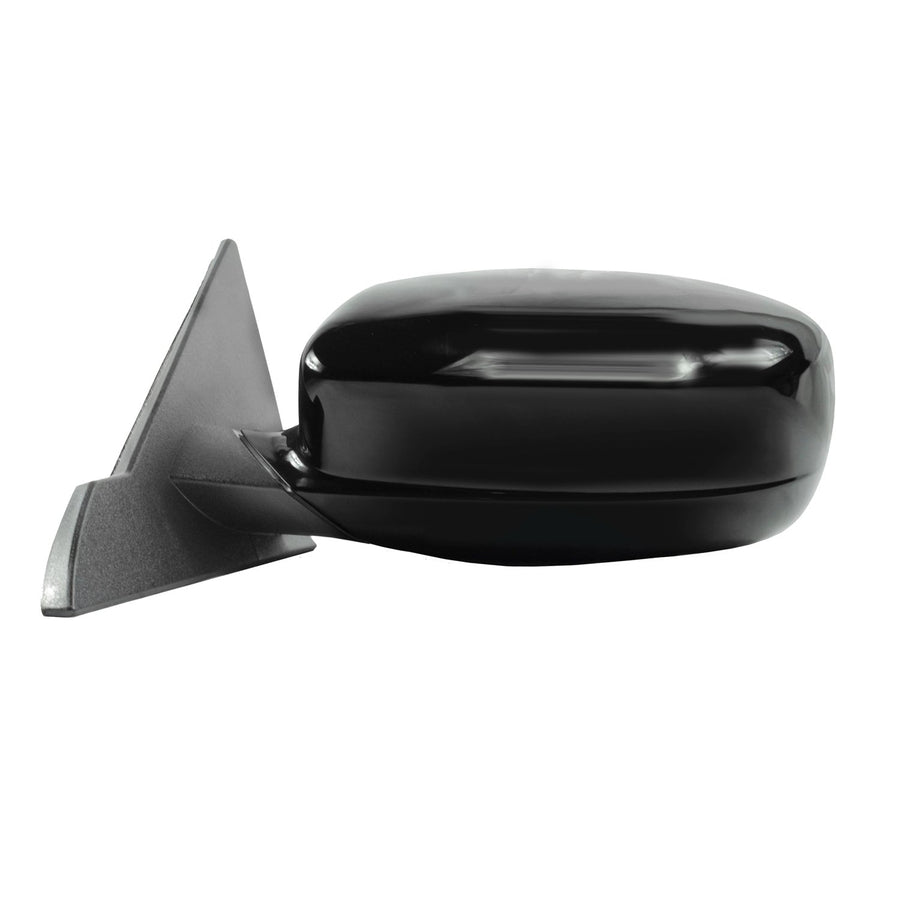 Mirror Driver Side for Chrysler 200 Convertible, Textured Black w/PTM Cover, Heated Power, Foldaway