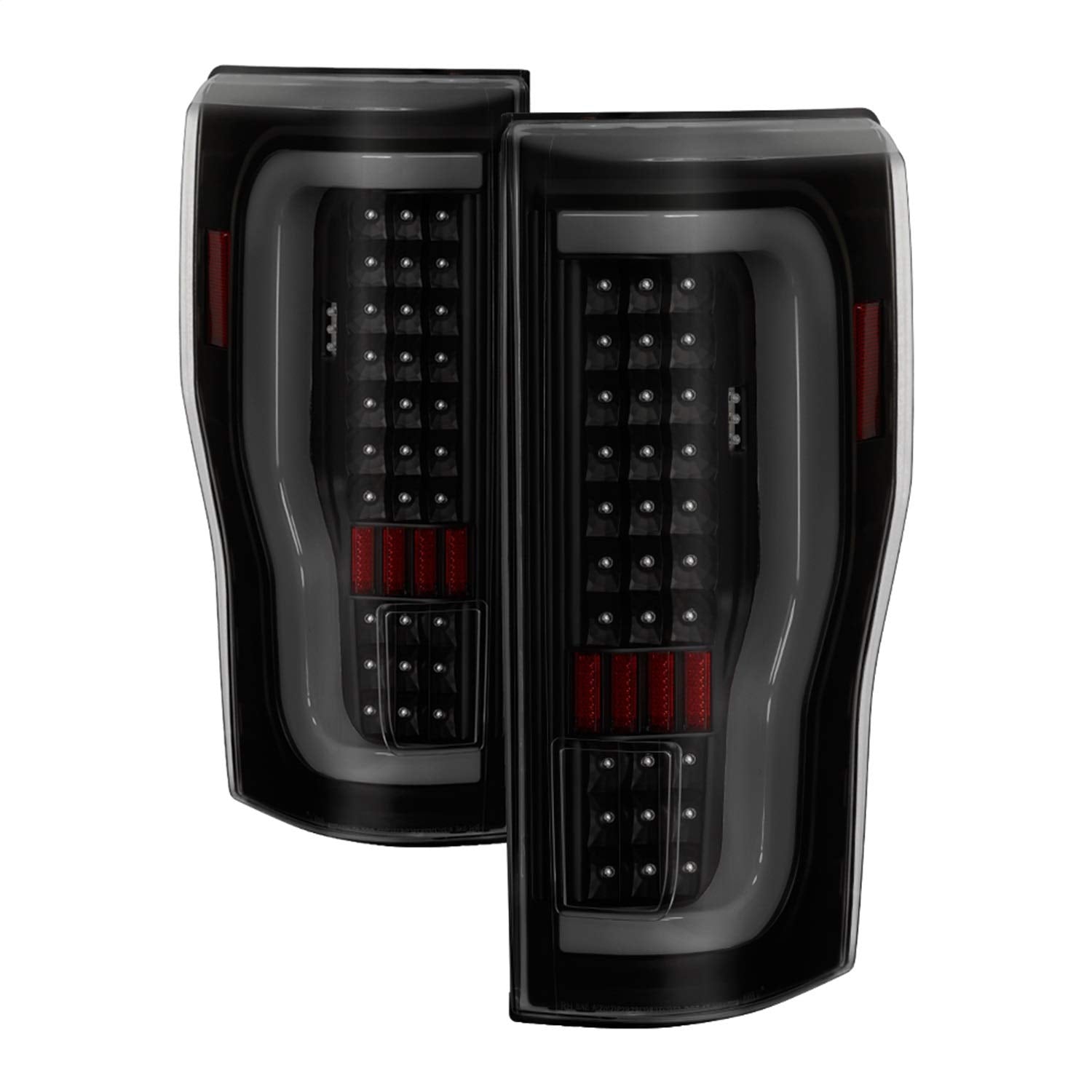 Tune Spyder 9041617 Led Tail Lights, Black