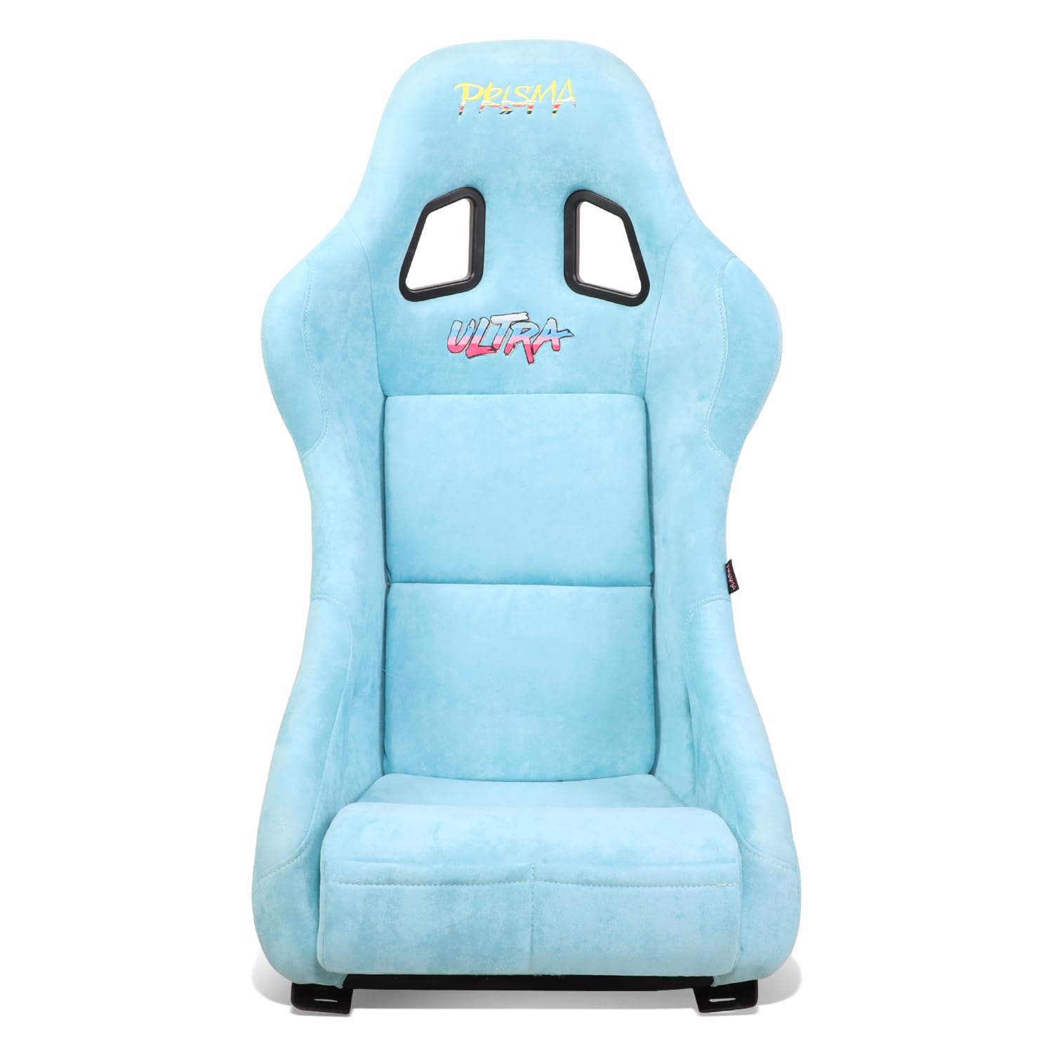 NRG Innovations FRP Bucket Seat NRG-FRP-303TL-ULTRA Teal Vegan Microfiber Material with Grey Pealized Back Plus Phone Pockets. (Medium)