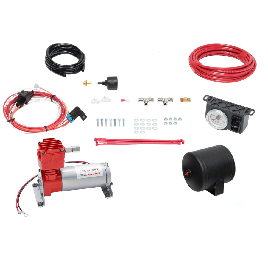 Firestone Air Command 2266 Heavy Duty Compressor with Analog Gauge | Single Point Fill | Easy Installation | 150 PSI Maximum | Instant Air Source
