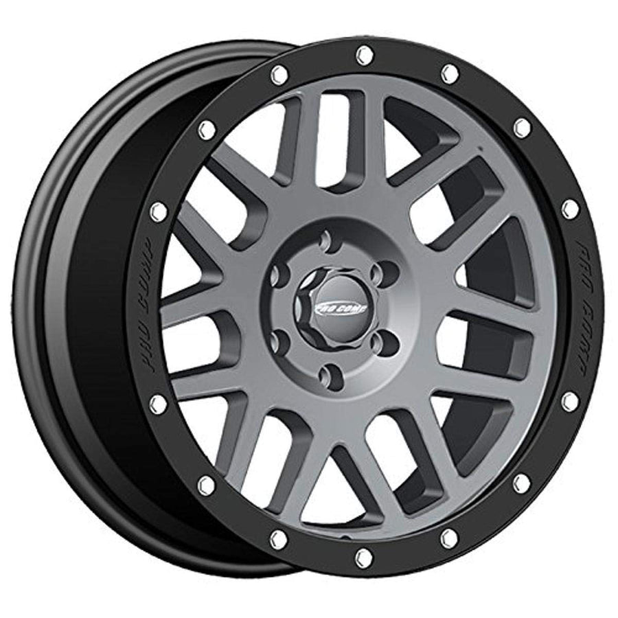 Pro Comp Alloys Vertigo Series 40 Dark Gray Wheel with Black Lip (18x9"/6x135mm)