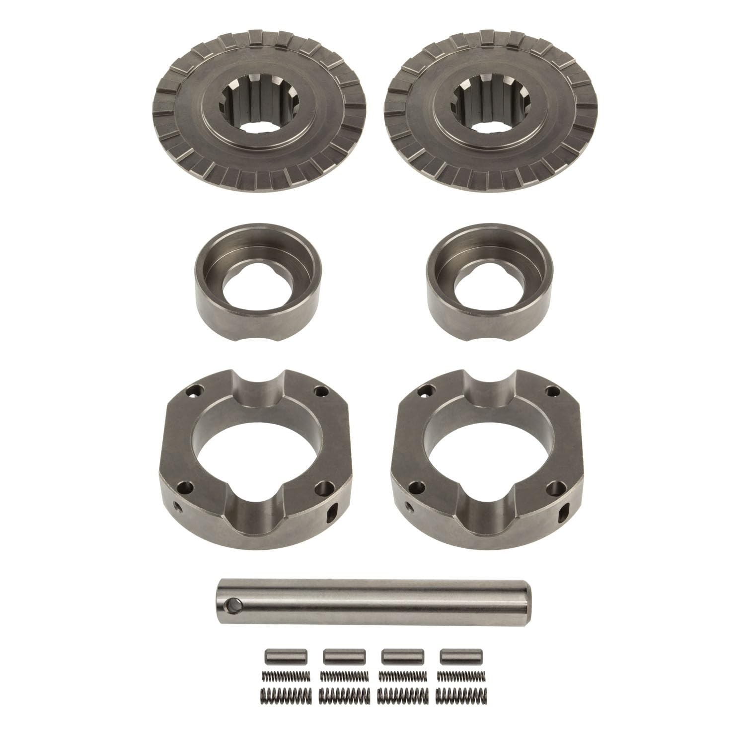 Lock-Right Differential Locker PowerTrax 2415-LR, 10 Spline, Fits Dana 41, Dana 44, Compatible with Chevrolet K10, Dodge W100, ford F-100, Jeep CJ3, Willys Station Wagon, Front/Rear Differential