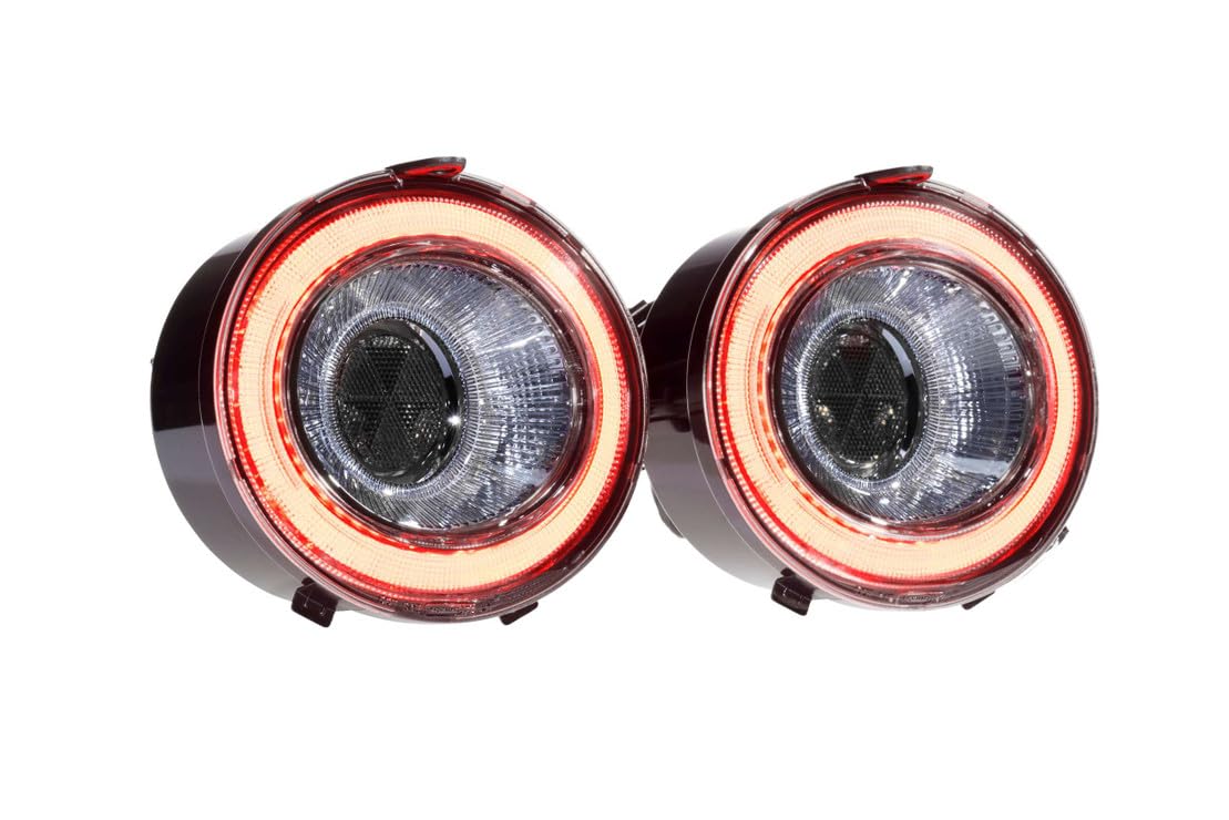 Morimoto XB LED Taillights Chevrolet Corvette Fits 05-13, Plug and Play Taillight Assemblies (Smoked)
