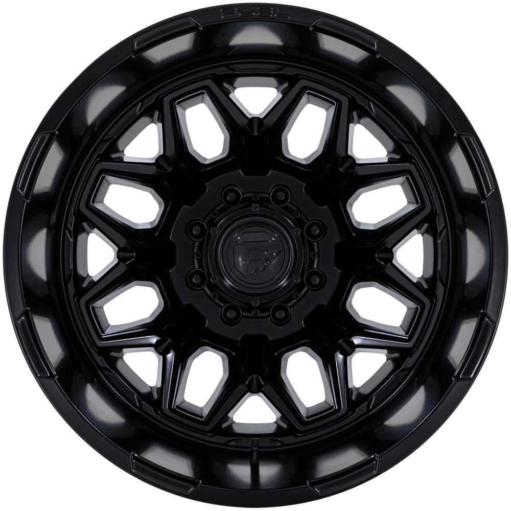 FLUX FUEL OFF-ROAD DUALLY 22X8.25 8X6.5-4.31 -227mm BLACKOUT - D87122828D25