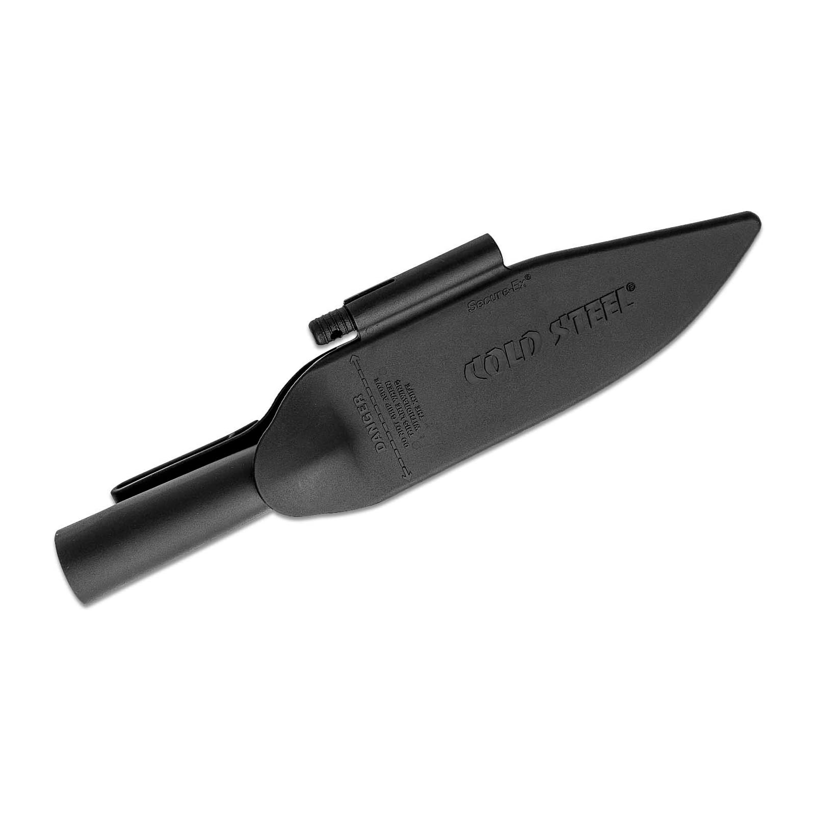 Cold Steel Bushman Bowie Blade Durable Resistant 7" SK-5 High Carbon Fixed Blade Outdoor Survival Hunting Knife, 5.25" Hollow Handle, Secure-Ex Sheath with Ferrocerium Fire Steel