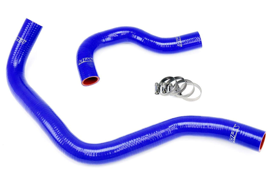 Blue HPS 57-1002-BLUE Silicone Radiator Coolant Hose Kit