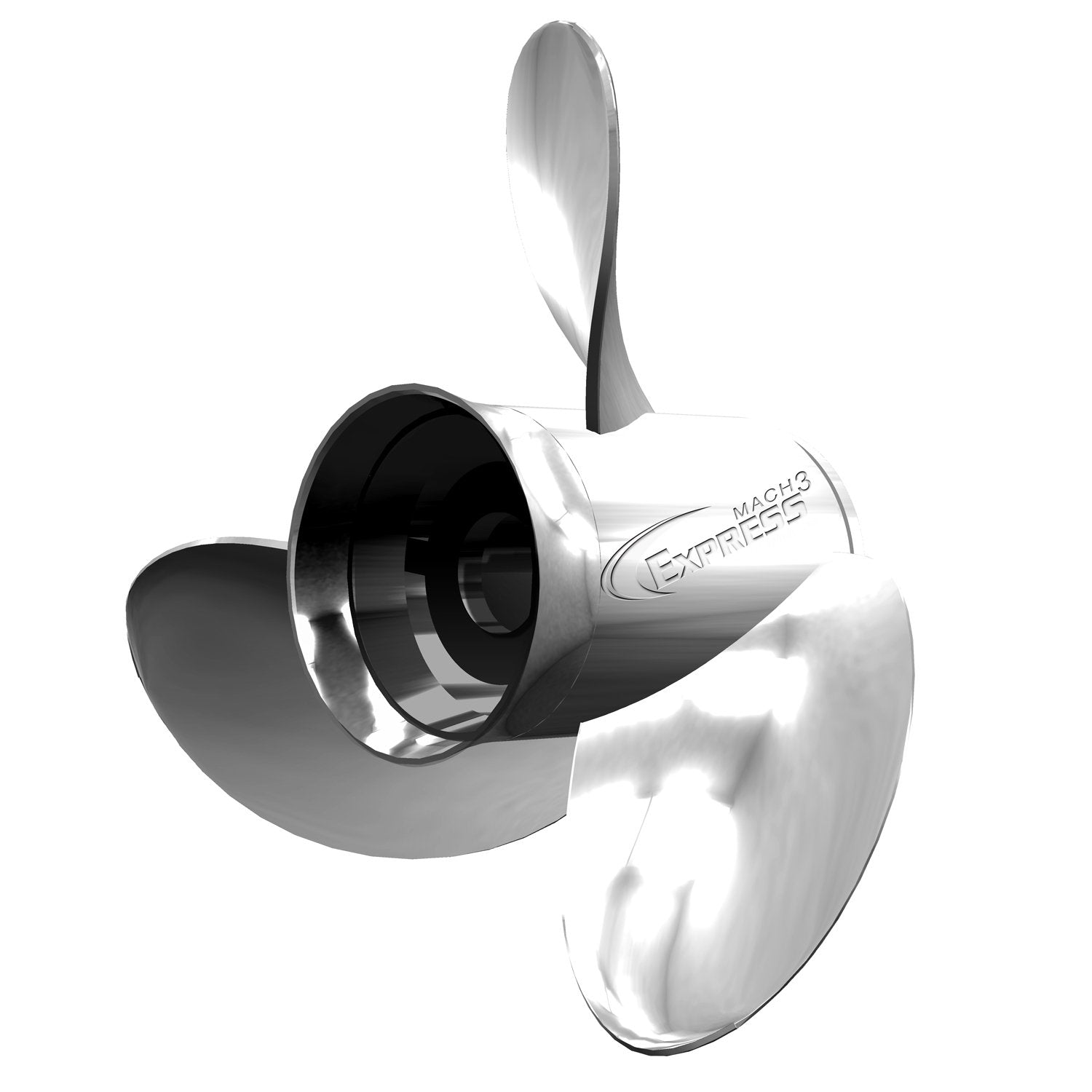 Turning Point 31501722 Propeller Express Left Stainless 3-Blade Propeller (14-1/4 X 17)