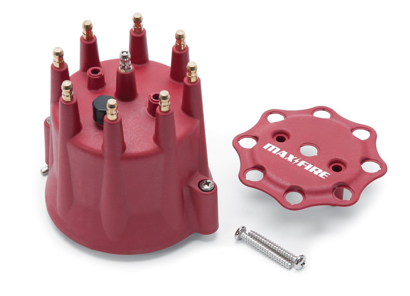 Distributor Cap Edelbrock 22732, Red
