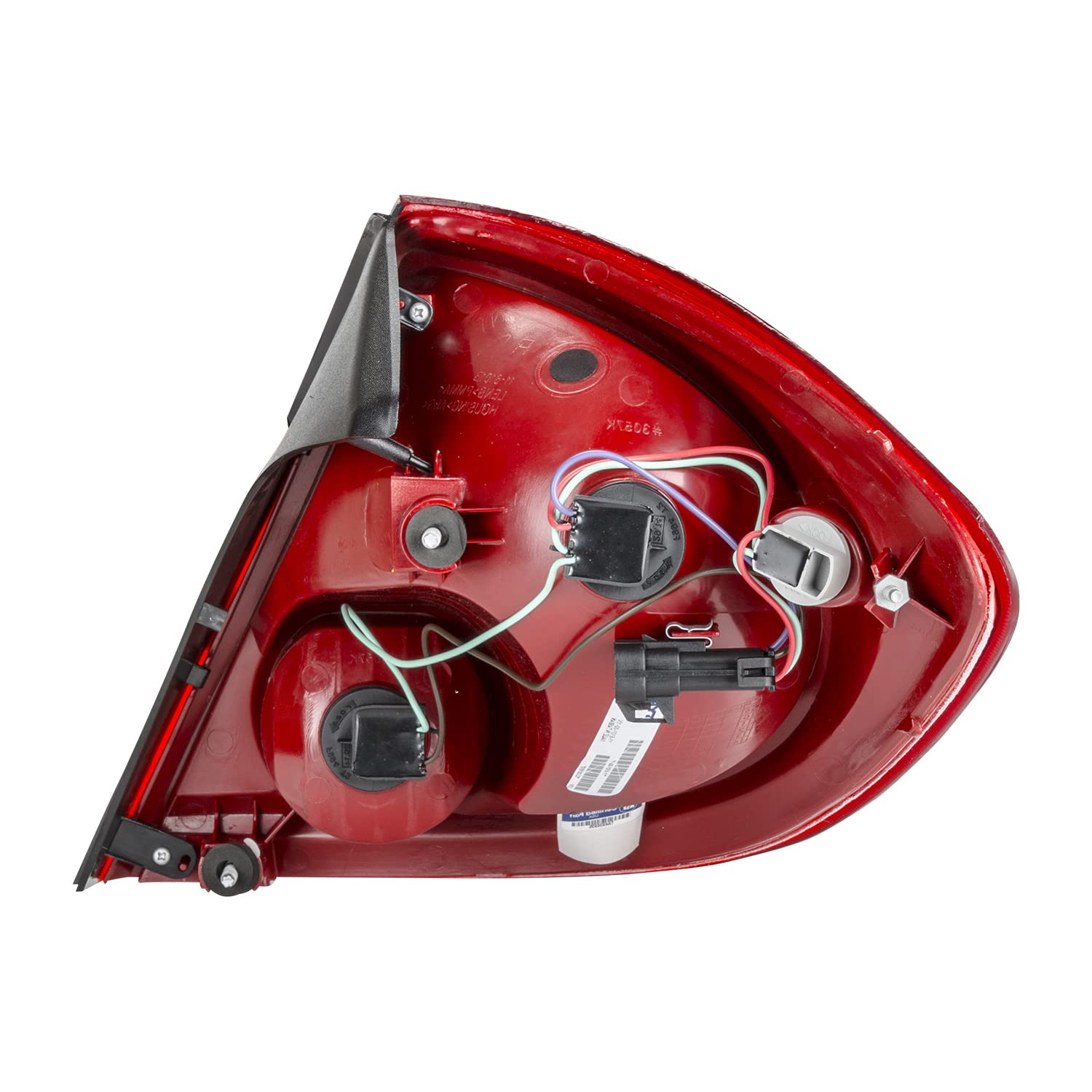 Left TYC Tail Light Assembly Compatible with 2005-2010 Pontiac G6