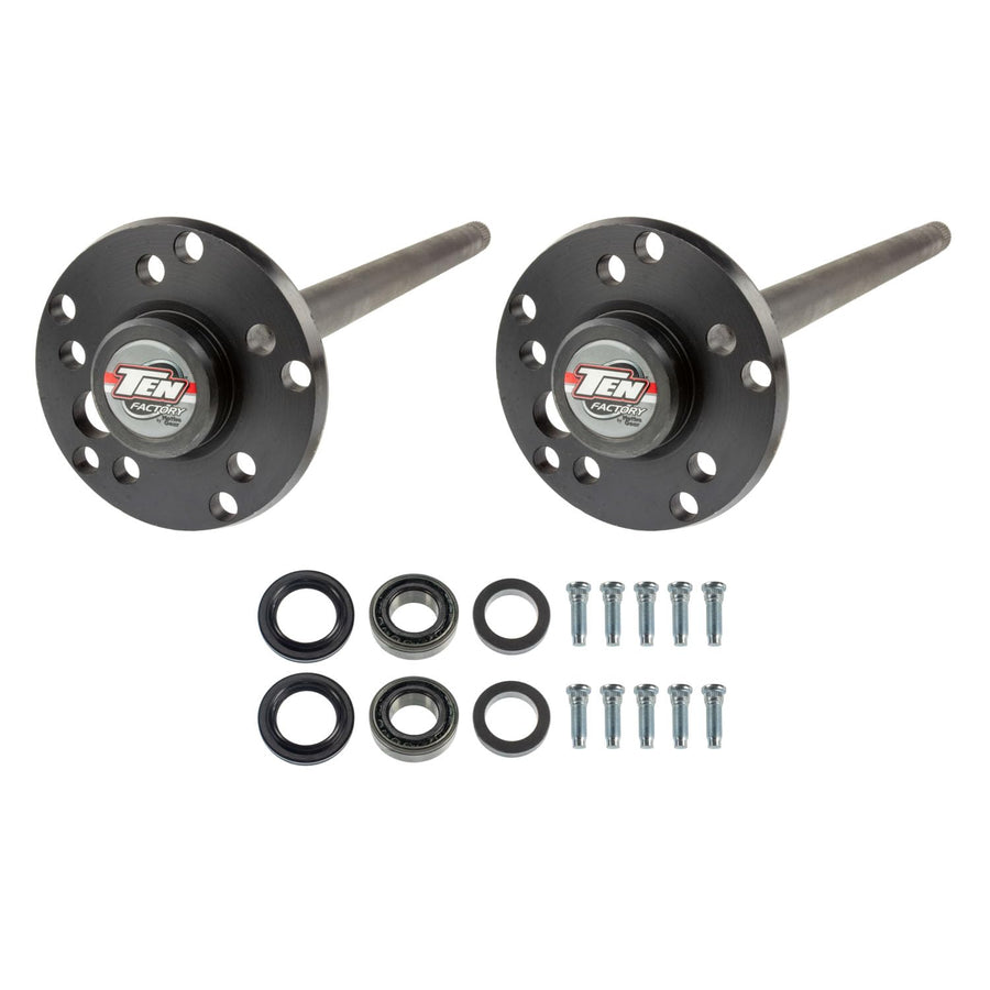 TEN Factory Bolt Pattern MG22136 Spline Drive Axle Shaft Assembly for Dana 44 Standard 33 Spline Left/Right – Fits For Jeep YJ/TJ, Wrangler & TJ (1987–2006) Replaces 12136, 92-2045-2-33, DC-D44-TJ-33