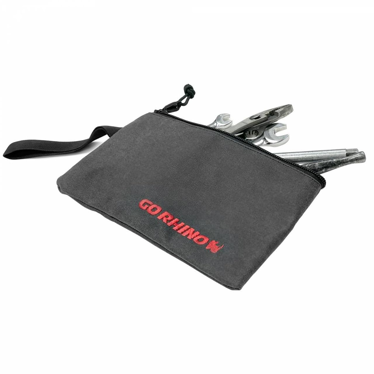 Zippered Pouch Go Rhino | 7" x 11.5" | XG1090-01