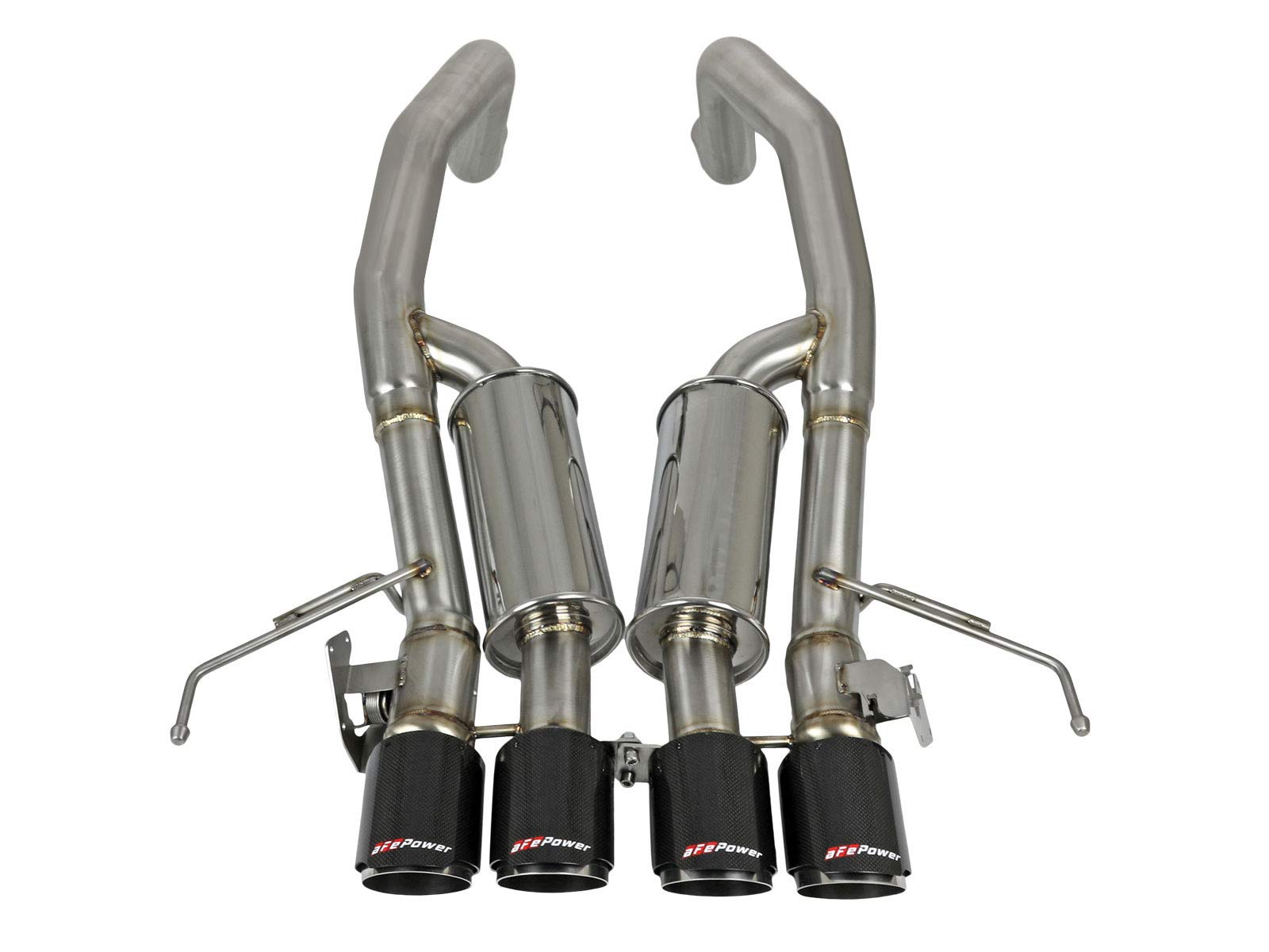 MACH Force-Xp aFe Power Axle-Back Exhaust System for Chevrolet Corvette Z06 (C7)