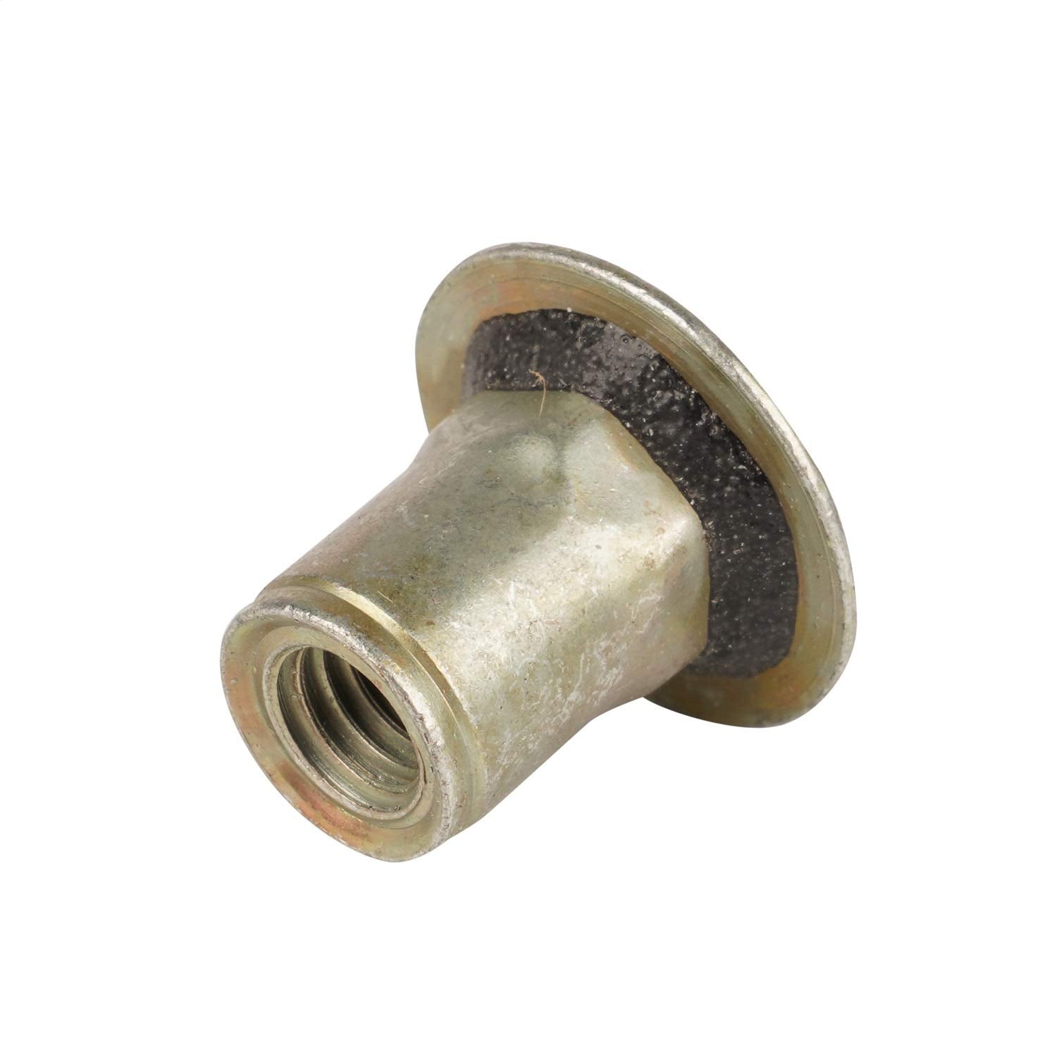 11811.82 | Omix-Ada | Nutsert, M6-1.0 | OE Reference: 6506104AA | Fits 1999-2004 WJ; 2010-2014 MK; 2018-2024 Jeep Wrangler JL; 2020-2024 Jeep Gladiator JT