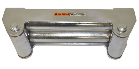 Winch Roller Fairlead WARN 30859 for 10" Drum, Chrome