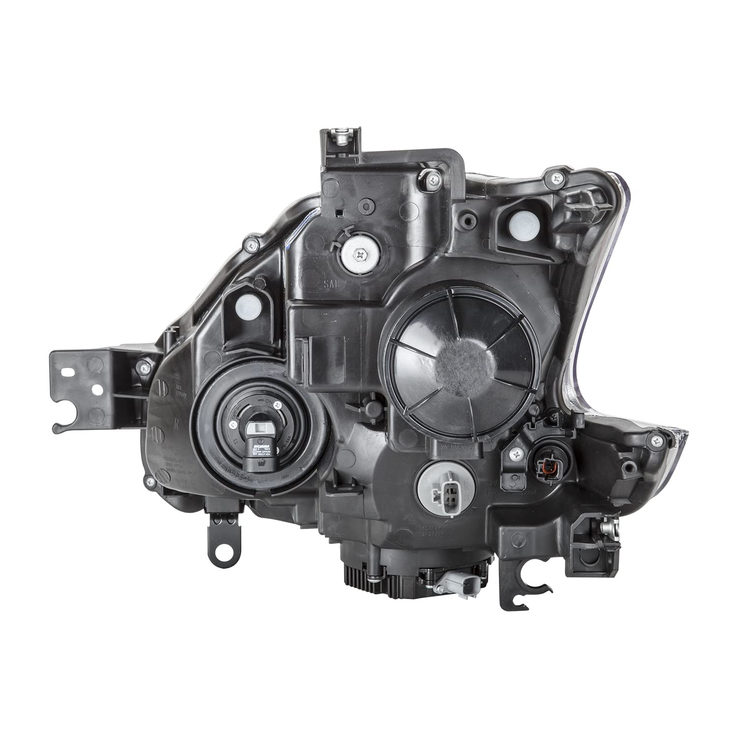 Right TYC Headlight Assembly Compatible with 2011-2014 Nissan Maxima