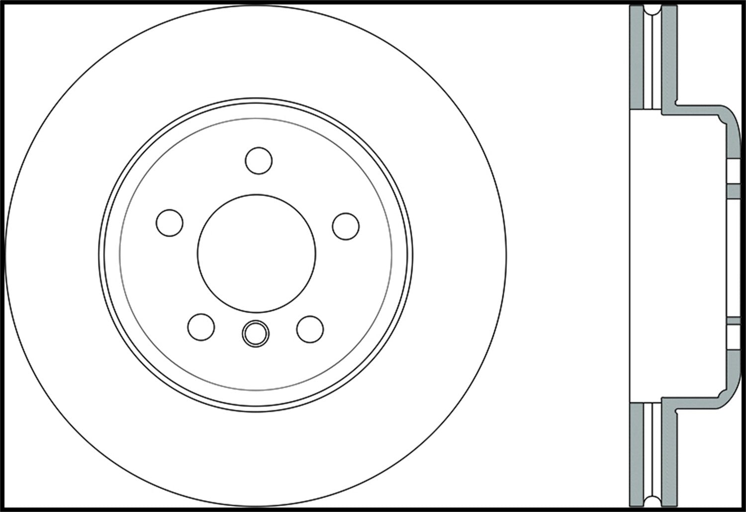 Front Right StopTech 126.34124SR Sport Slotted Brake Rotor