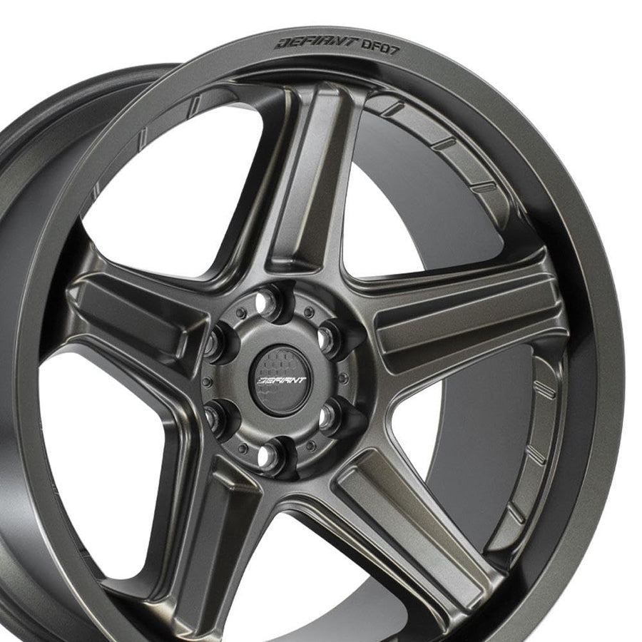 DF07 Wheels DEFIANT 22x10 6x5.5-12et in Bronze