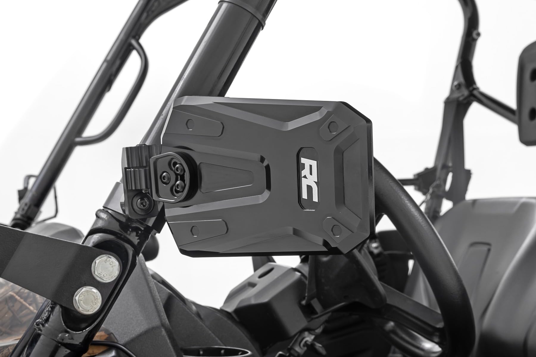 Rough Country Side Mirrors Aluminum for 1.5-2.0" Roll Bars | Universal - 99209