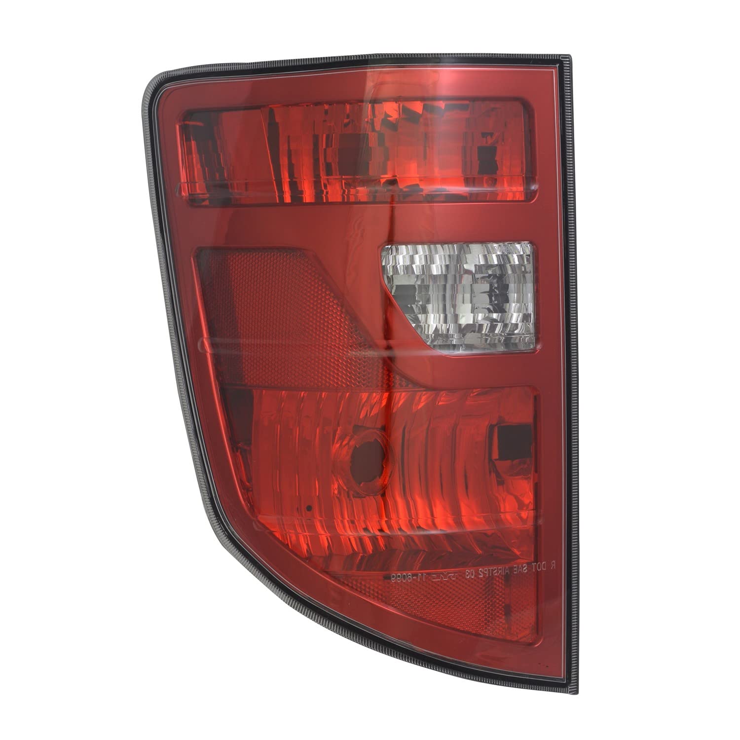 Left TYC Tail Light Assembly Compatible with 2009-2011 Honda Ridgeline