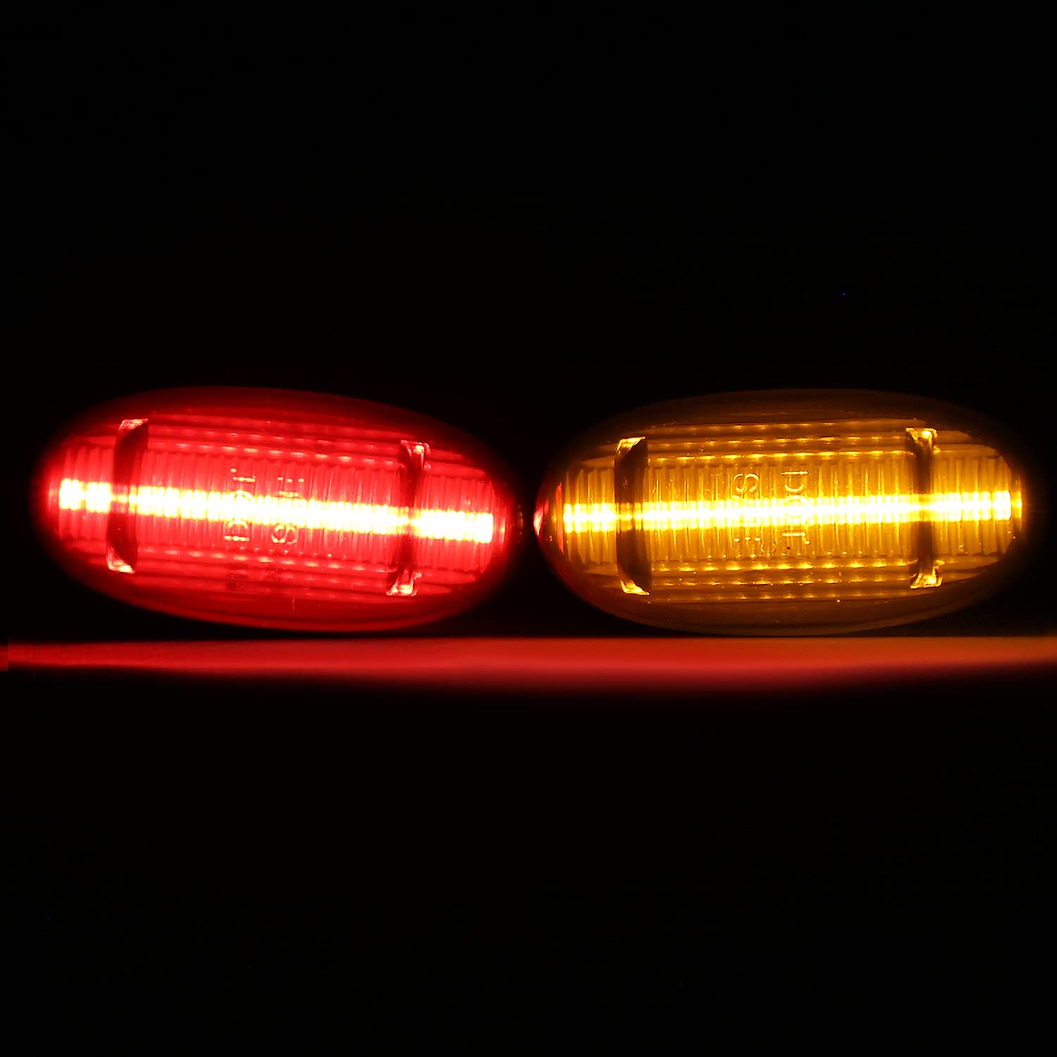 LSM-F25011GLED4P-VS SPEC-D TUNING Smoked Led Side Marker for 11-17 Ford F250