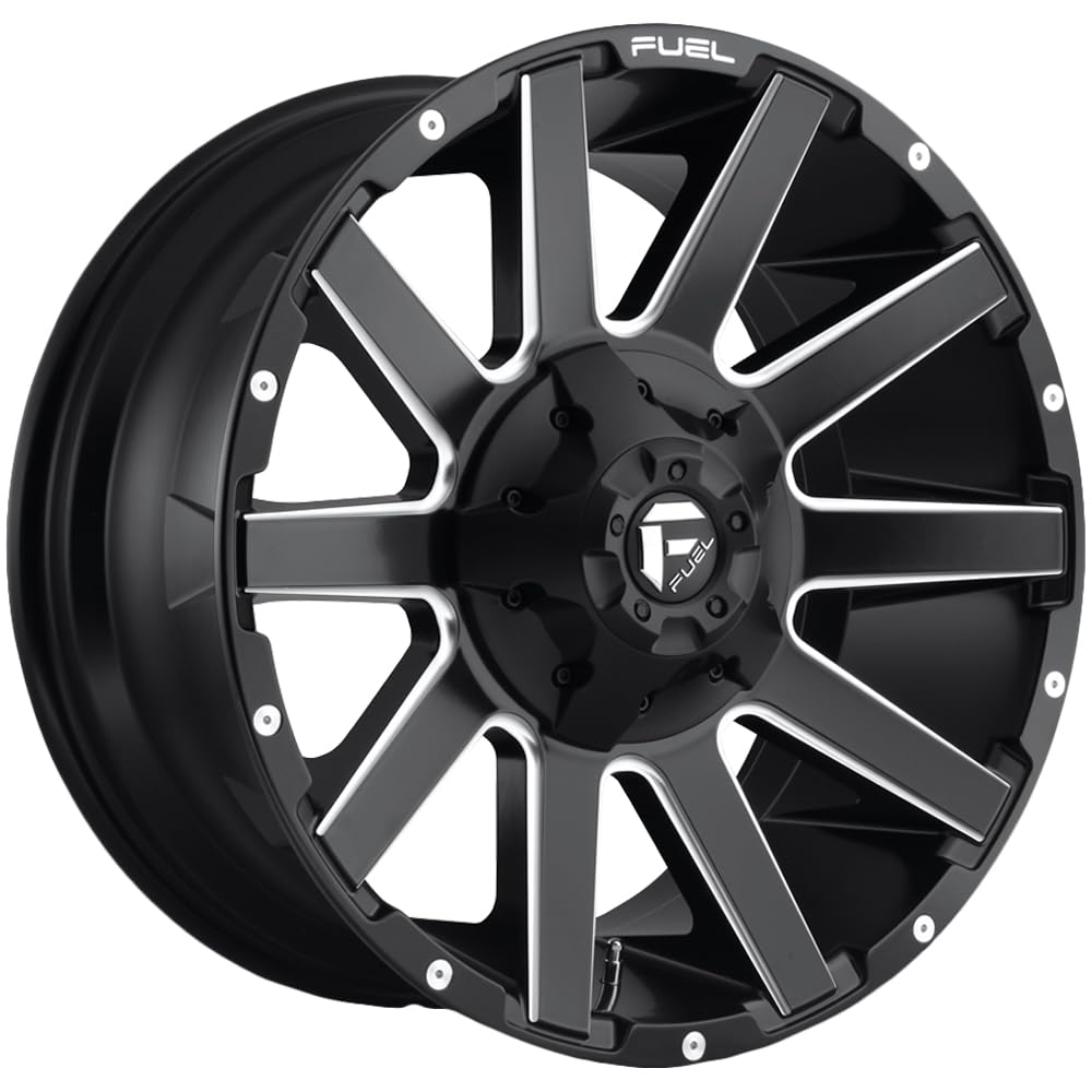 FUEL OFF-ROAD D616 20X10, 5X5.5/150, 4.79, 18mm CONTRA MATTE BLACK MILLED - D61620007047