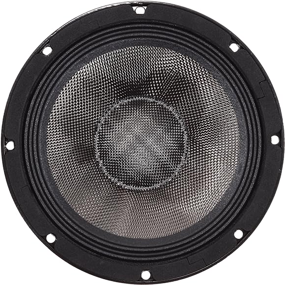 8" Sundown Audio VEX-8 300W RMS Pro Audio Midrange Speaker - 4-Ohm SVC, Carbon Fiber Cone, Ferrite Motor, High SPL 94.3dB, Vented Cast Frame, Mid-Bass Optimized Car Audio