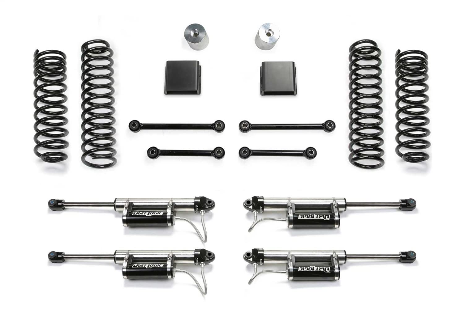20-21 Jeep JT Fabtech 4WD Diesel 3in Sport II System w/DLSS RESI (K4194DL)