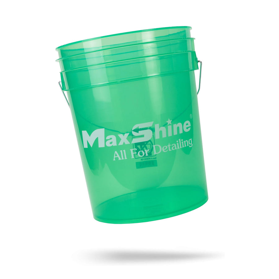 5gal Maxshine Universal Detailing Bucket – Car Wash Bucket for Scratch-Free Washing, Garage Storage & Detailing Tools – Holds Soap, Foam Cannon, Microfiber Towels & More