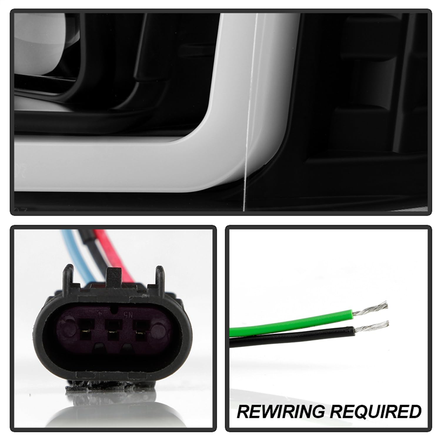 Projector Headlight Spyder - (PRO-YD-GY07V2SI-BK)
