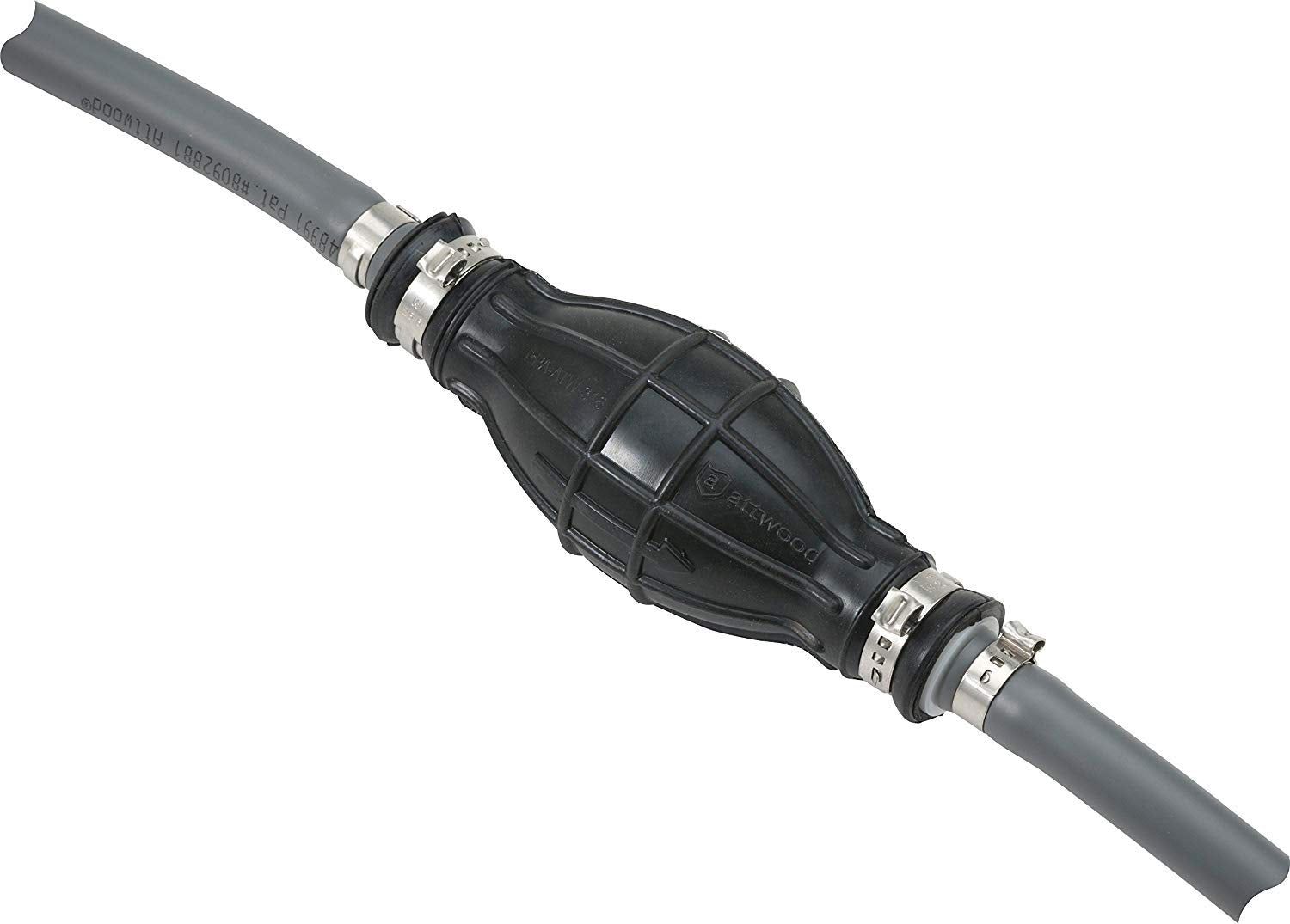 Marine Boat Fuel Line Kit Attwood 93806UUS7 with Universal Sprayless Fuel Connector, 6-Foot x 3/8-Inch - Universal