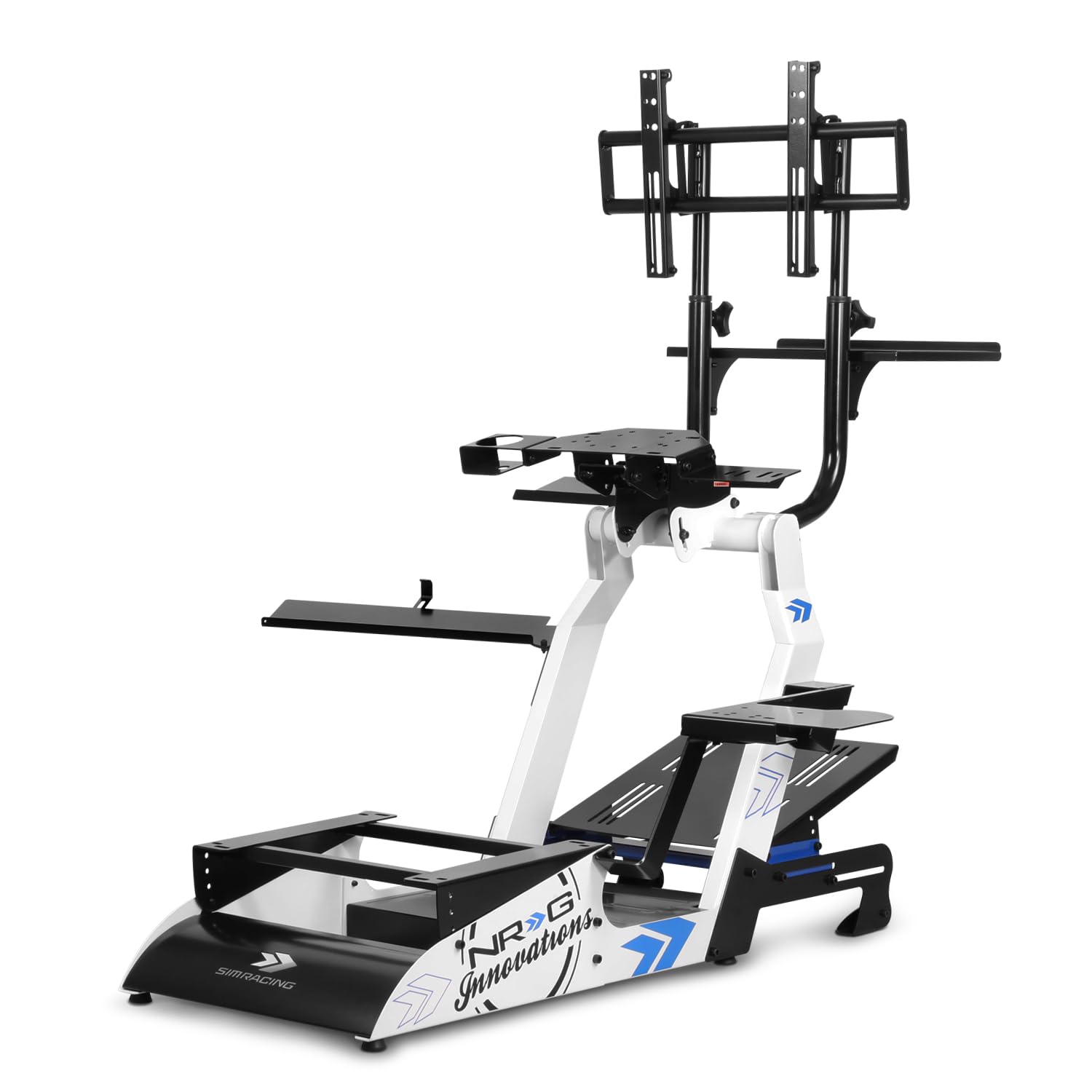 NRG Innovations Universal NRG-FRP-APEX Racing Simulator Stand for Thrustmaster Logitech and Fanatec