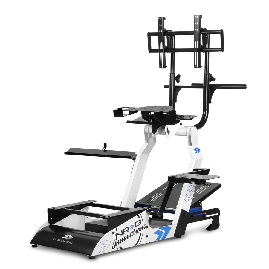 NRG Innovations Universal NRG-FRP-APEX Racing Simulator Stand for Thrustmaster Logitech and Fanatec