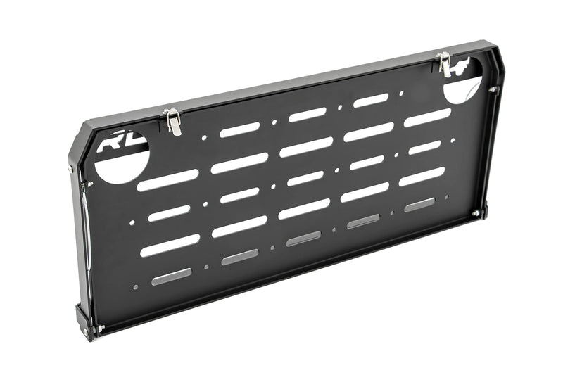 Folding Rear Tailgate Table Rough Country for Jeep Wrangler JL/Unlimited (2018-2024)
