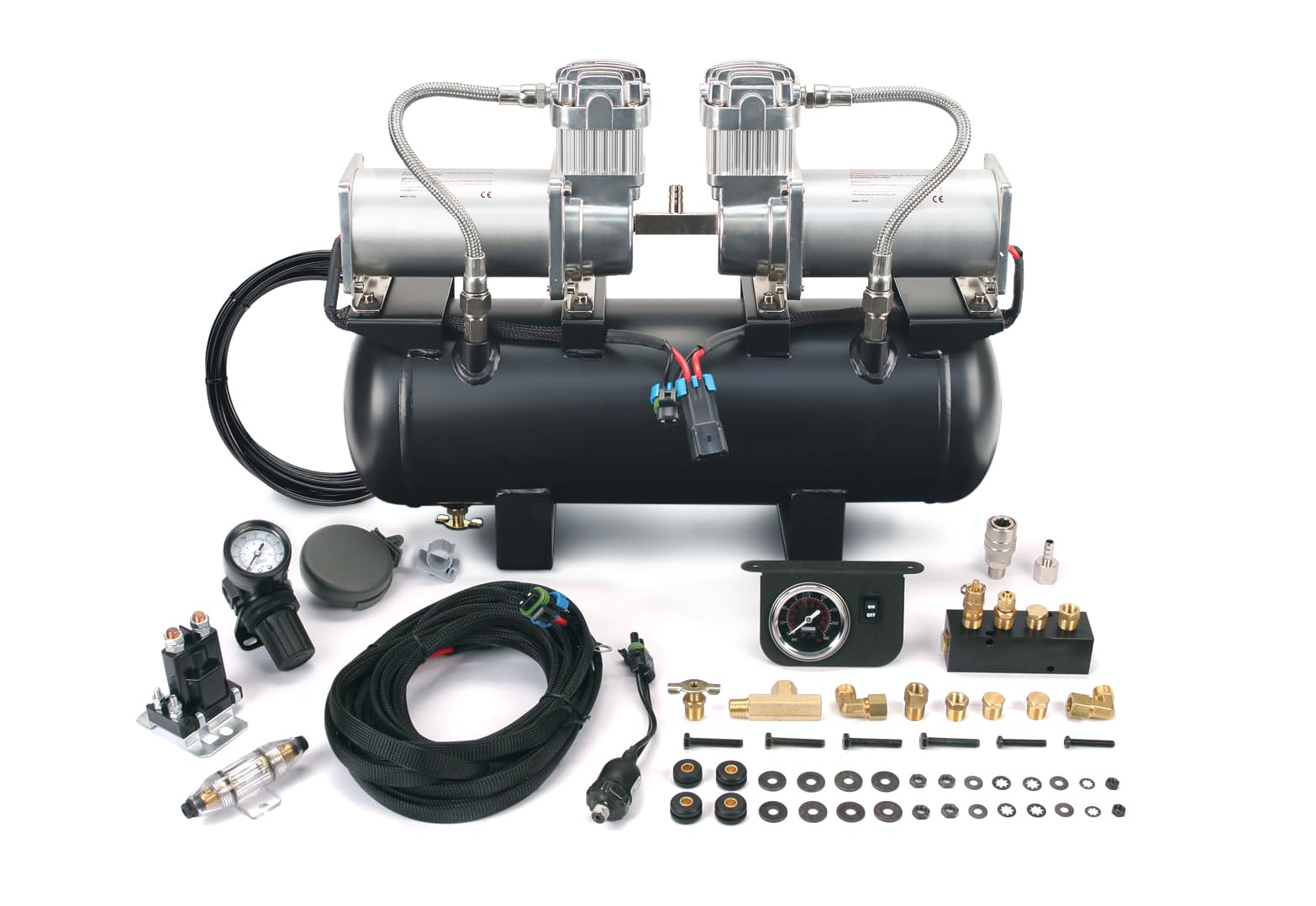 Gray Viair 30016 PSI High-Speed 2 on 2 System