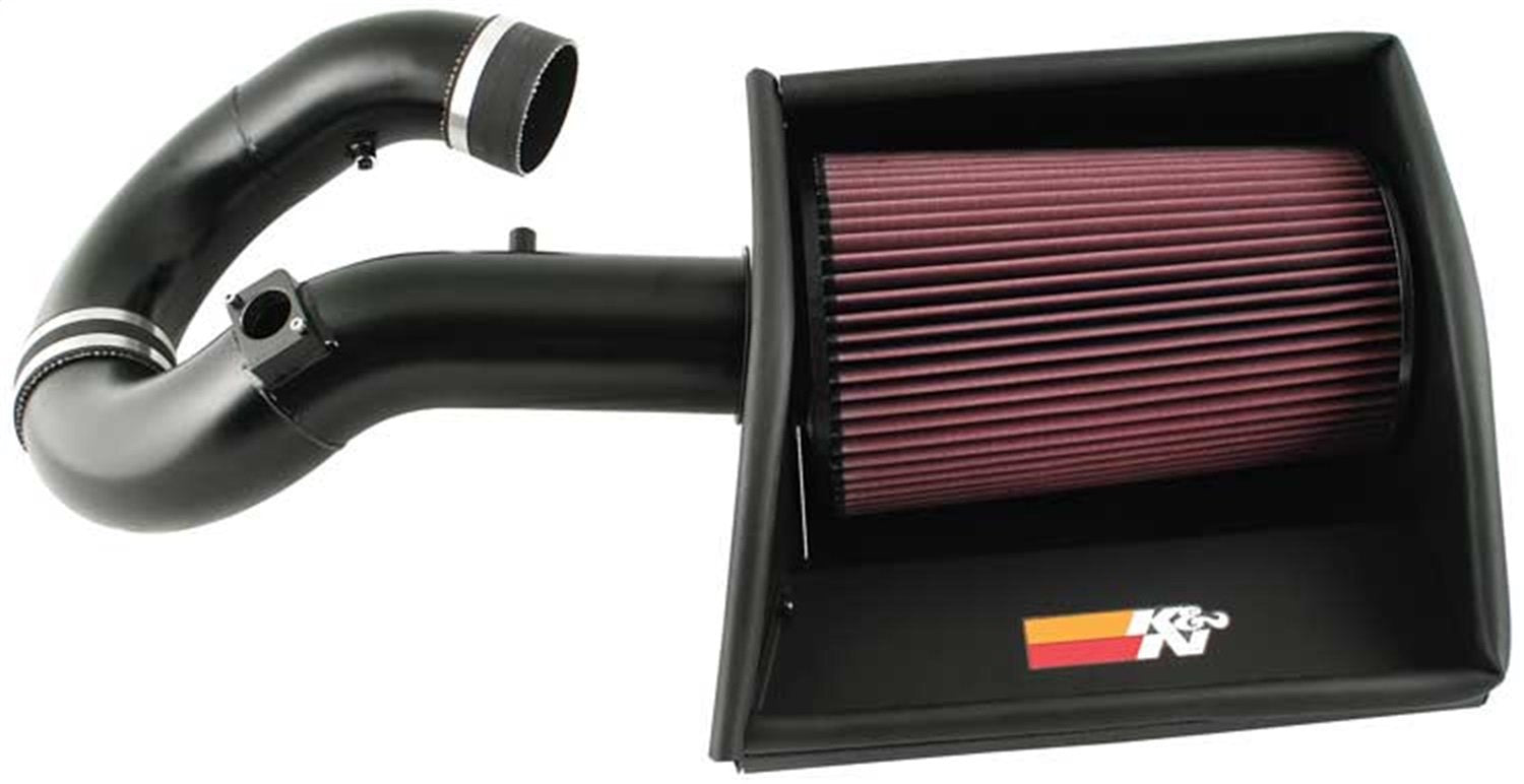 Cold Air Intake System K&N: High-Flow Air Filter, Increase Performance & Towing: Compatible with 2004-2005 Chervolet/GMC: CK4500, CK5500, 77-3063KTK